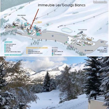 Appartement Ski Station Val Louron - Au Pied Des Pistes - 4 - 6 Personnes Génos 外观 照片